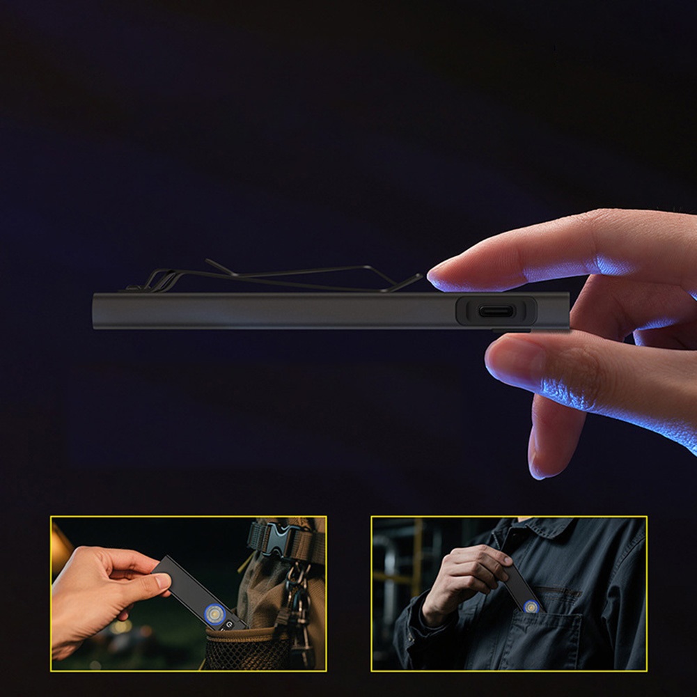 Edc Carry Positions - Latarka USB-C o mocy 650 lumenów,