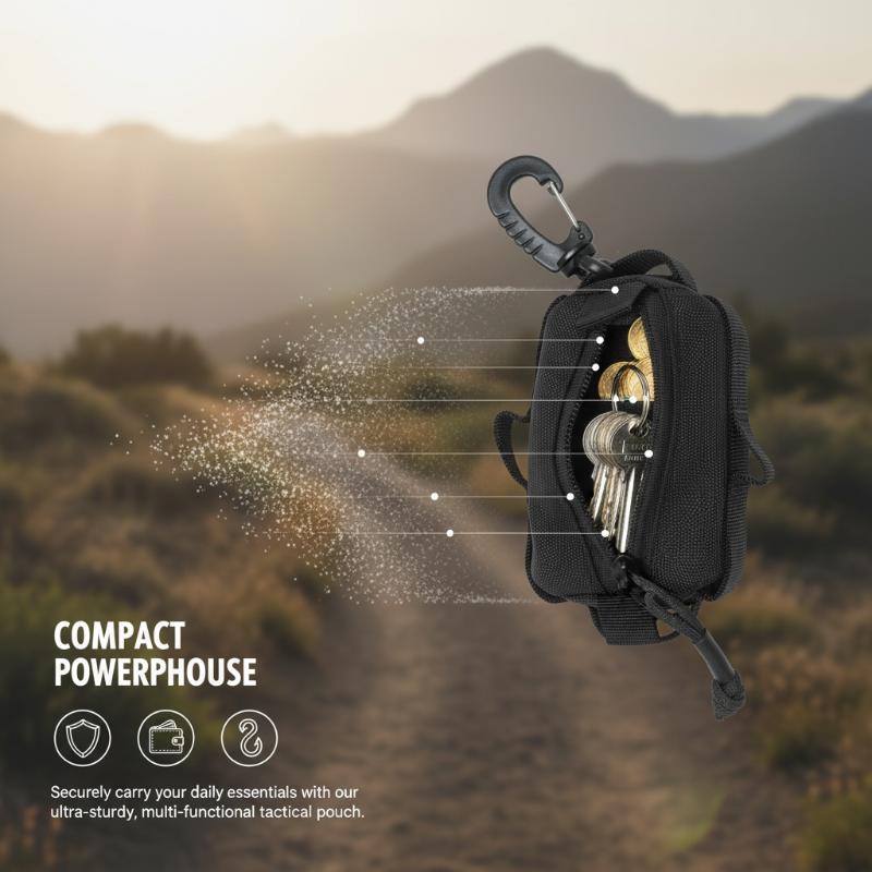 Zewnętrzna torba z klamrą, etu – Edc Carry Pouch recenzja i cena