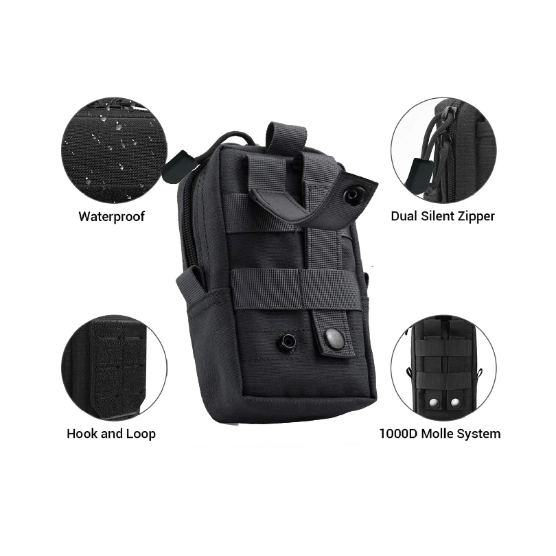Taktyczna torba biodrowa Molle – Edc Carry Pouch recenzja i cena